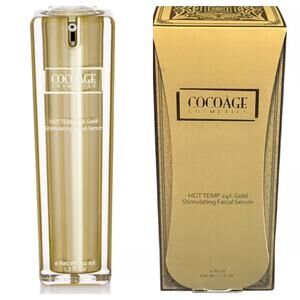 Cocoàge HOT TEMP 24K Gold Stimulating Facial Serum Radiance Repairing NEW